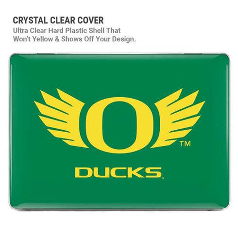 University of Oregon Ducks Green MacBook Pro 14in (2021-24) Case plus Skin